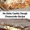 With a layer of raw chocolate chip cookie dough, a layer of creamy cheesecake, and a layer of rich chocolate ganache my No-Bake Cookie Dough Cheesecake may be the best dessert ever. This easy recipe is low carb, keto, gluten-free, grain-free, sugar-free, and Trim Healthy Mama friendly. #lowcarb #lowcarbrecipes #lowcarbdiet #keto #ketorecipes #ketodiet #thm #trimhealthymama #glutenfree #grainfree #glutenfreerecipes #recipes #cheesecake #nobake #desserts #dessertrecipes #ketodessert #lowcarbdessert