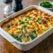 Creamy baked Fresh Spinach Casserole with tender shredded chicken, golden cheese topping, and a rich sauce—perfect as a comforting Dinner Recipe With Spinach and one of the best Quick Easy Casserole Recipes For Dinner for busy families.