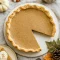 Creamy white pumpkin pie baked in a golden flaky crust, perfect for Fall Baking and holiday gatherings — the ultimate Pumpkin Dessert for cozy Holiday Baking vibes.