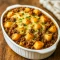 Close-up of a baked Ground Beef Casserole with golden melted cheese, layered Beef And Potatoes, and creamy sauce—an irresistible comfort food perfect for Easy Casserole Recipes or a cozy Beef Dinner.