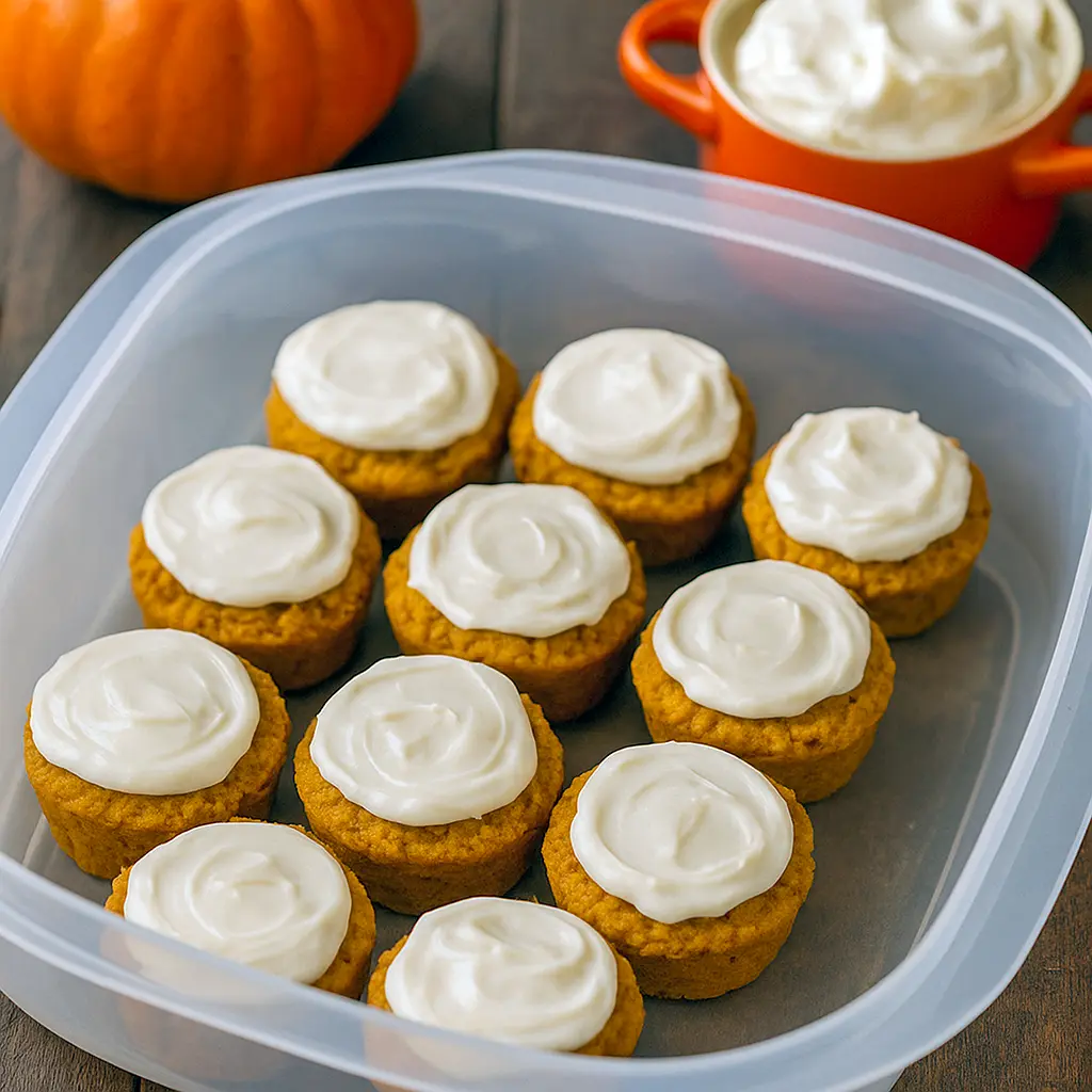 Freshly baked No Carb Muffins made with pumpkin puree and almond flour — the ultimate Low Carb Low Sugar Muffins and fall-friendly No Flour Pumpkin Muffins for a healthy snack or breakfast.