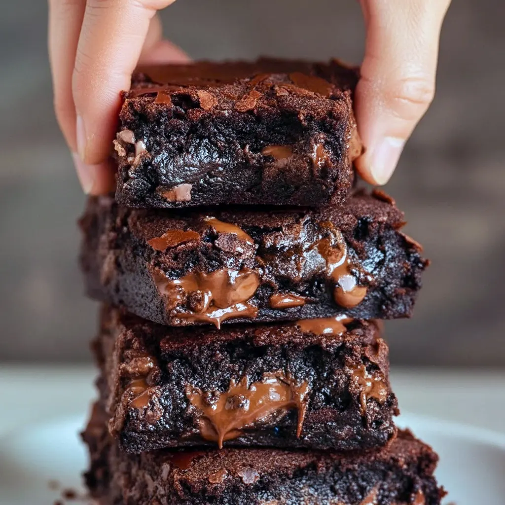 A fudgy slice of Greek Yogurt Brownies Healthy, topped with melting chocolate chips — a delicious Healthy Box Brownies recipe made with rich Greek Yogurt Add Ins for a creamy, guilt-free dessert perfect for Greek Yogurt Dessert Recipes and Mediterranean Diet Dessert Recipes fans.