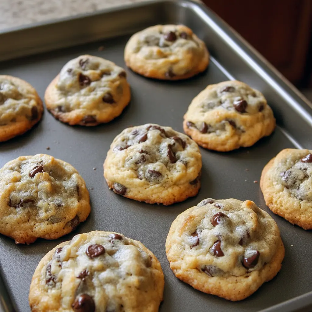 Baileys Cookies Recipe on a rustic plate: stacked Irish Chocolate Chip Cookies with gooey chips and a light glaze, a perfect idea for What To Make With Baileys Irish Cream and a must-pin for Baileys Baking Recipes; picture also evokes Bavarian Cream Cookies or simple Bailey Cookies, standing apart from Hennessy Cookies, and fits right into Irish Recipes Desserts and go-to Recipes With Baileys collections.