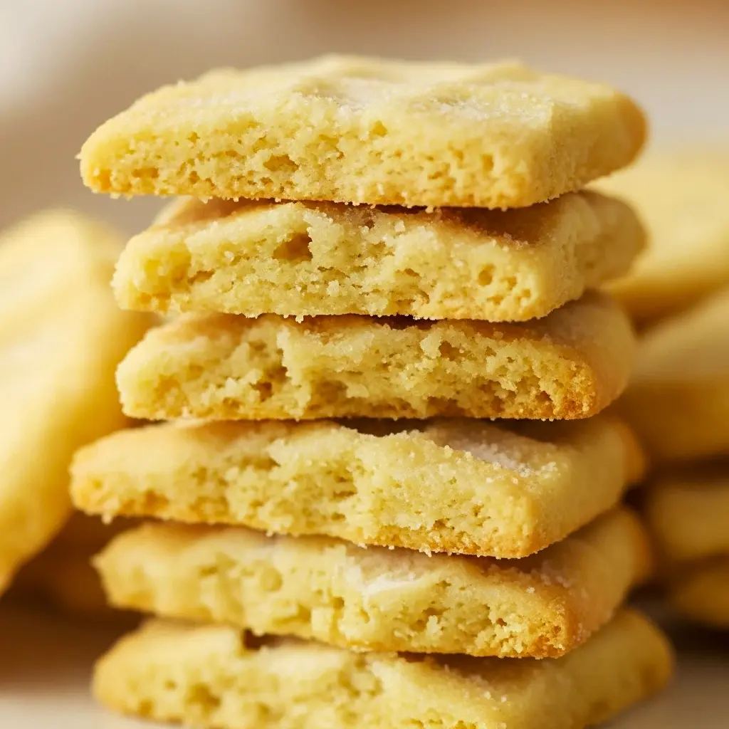 A close-up of golden mini sugar cookies coated in sugar, stacked on a baking tray, showcasing bite-sized treats perfect for sharing, gifting, and holiday baking, inspired by Almond Flavored Cookies Recipes and classic Party Cookies Ideas, Best Cookies For A Party.