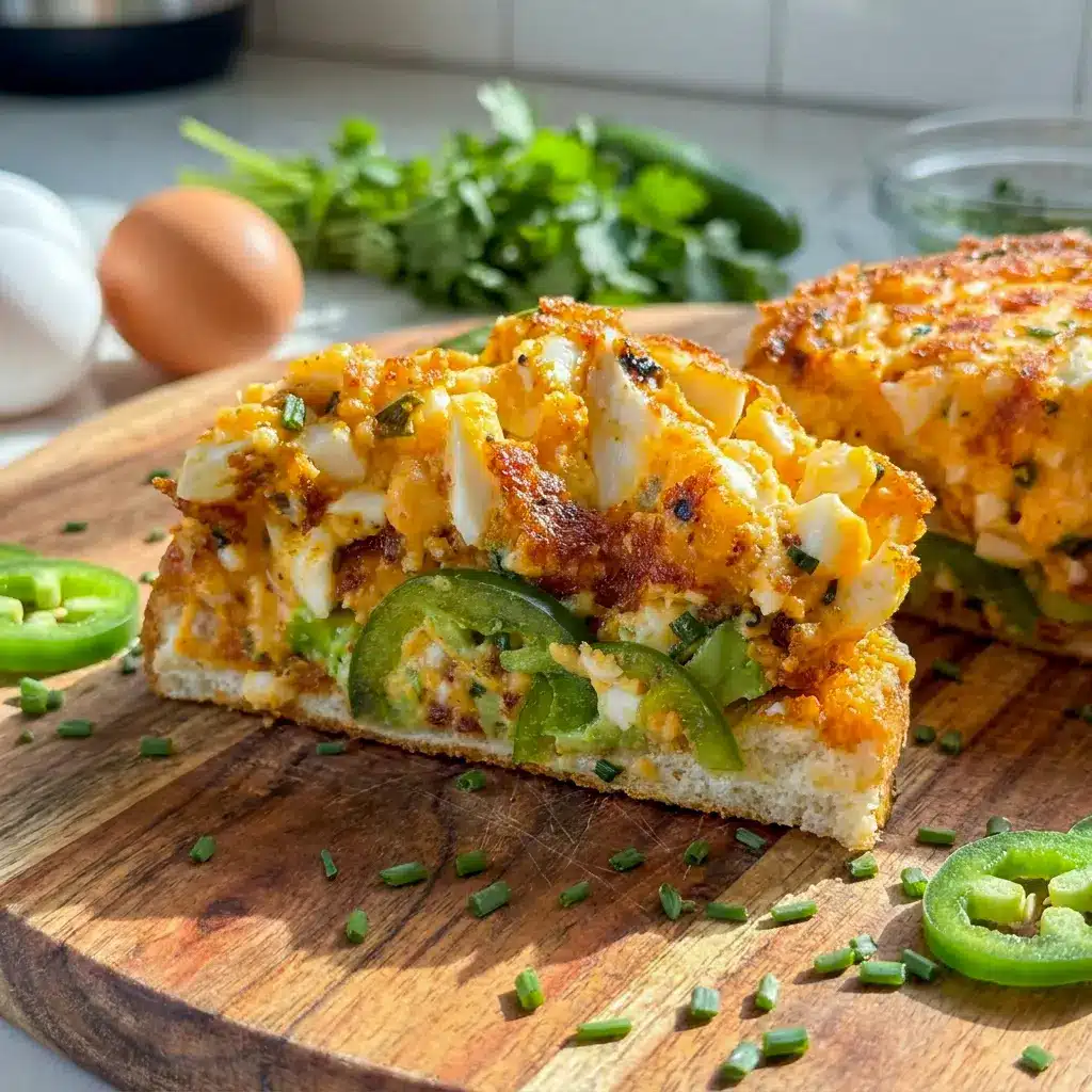 Toasted bread topped with Crispy Egg Salad, a simple choice for Healthy Dinner With Eggs.