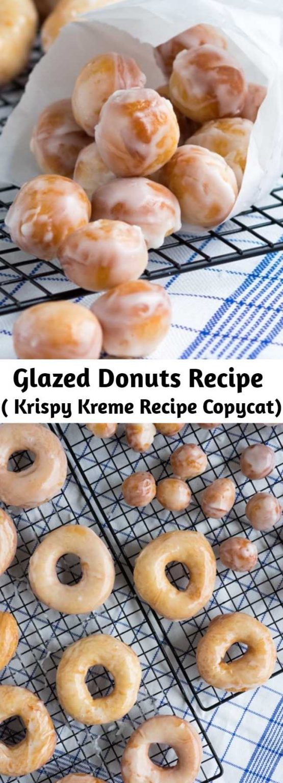 Glazed Donuts Recipe ( Krispy Kreme Recipe Copycat) - Mom Secret Ingrediets