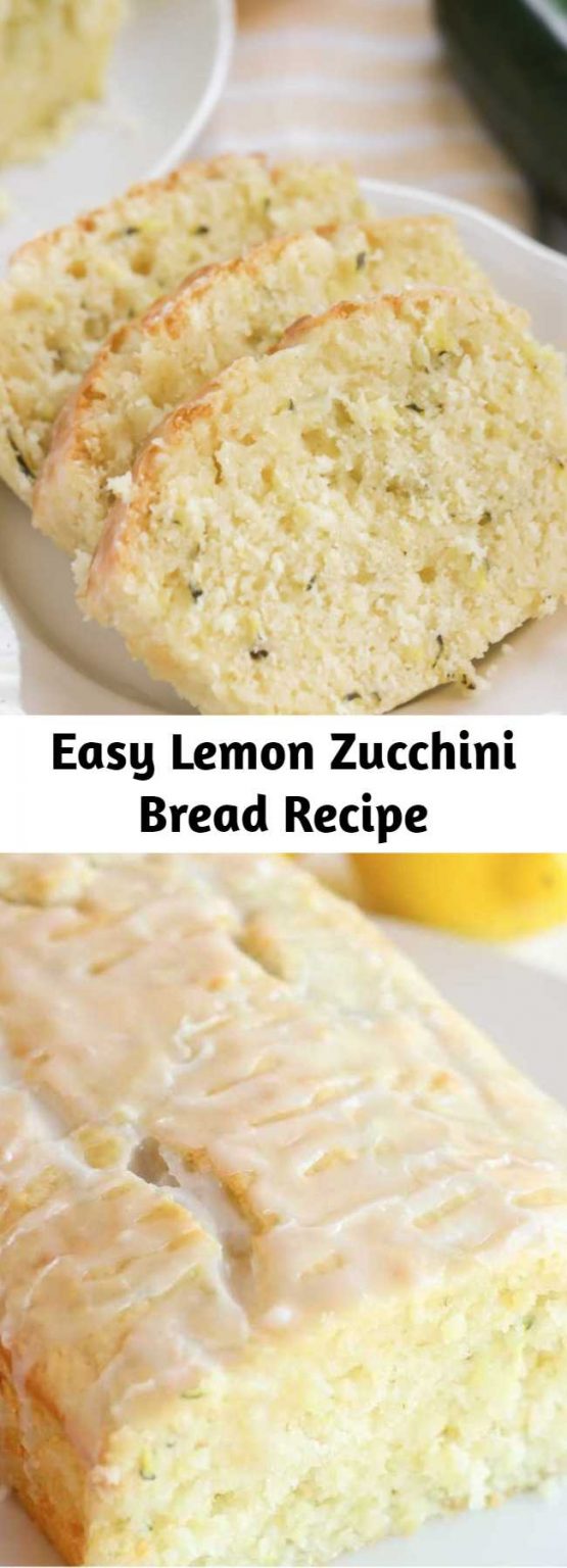 Easy Lemon Zucchini Bread Recipe – Mom Secret Ingrediets