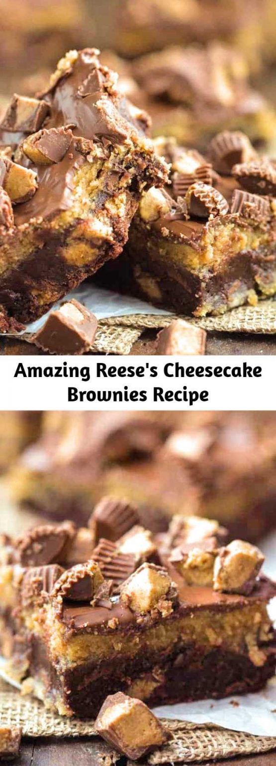 Amazing Reeses Cheesecake Brownies Recipe Mom Secret Ingrediets 0868