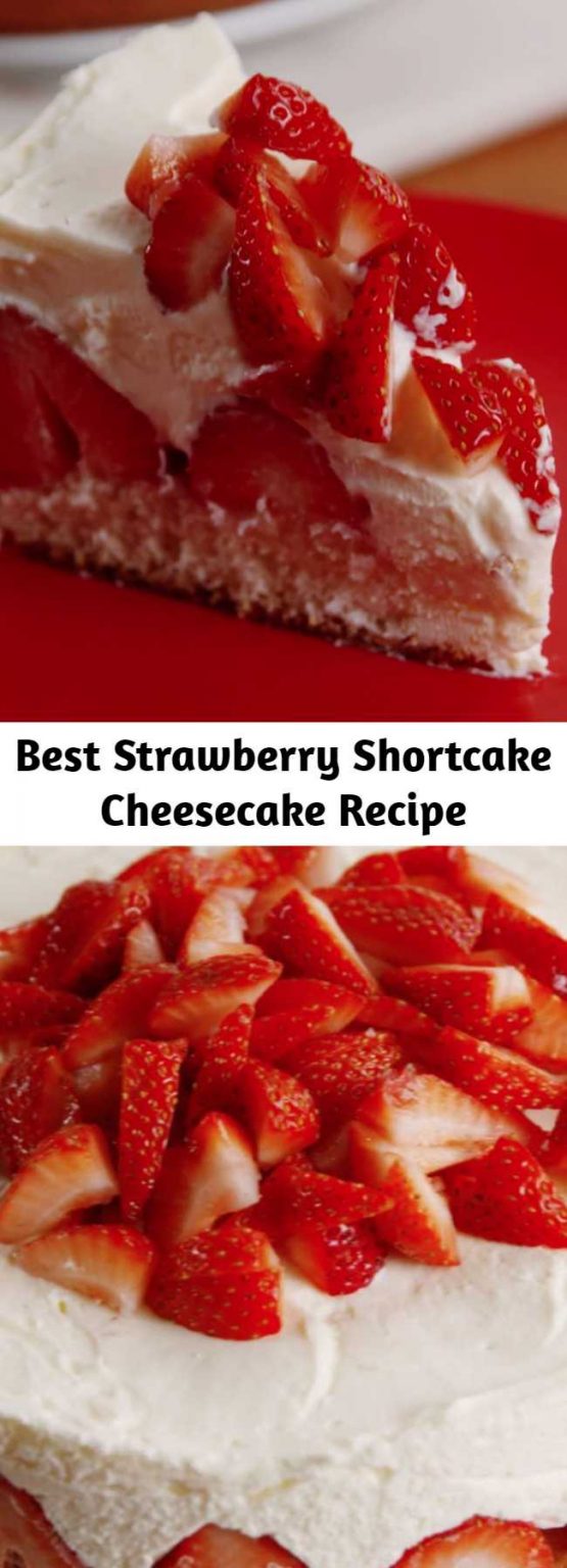 Best Strawberry Shortcake Cheesecake Recipe – Mom Secret Ingrediets