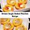 Brown Sugar Baked Peaches Recipe Brown sugar-baked peaches make for a scrumptious ... and low-calorie ... dessert. So good, you certainly won't miss the calories!