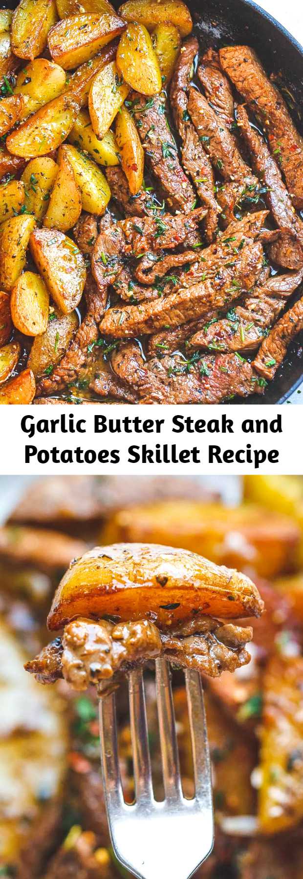 Garlic Butter Steak and Potatoes Skillet Recipe – Mom Secret Ingrediets