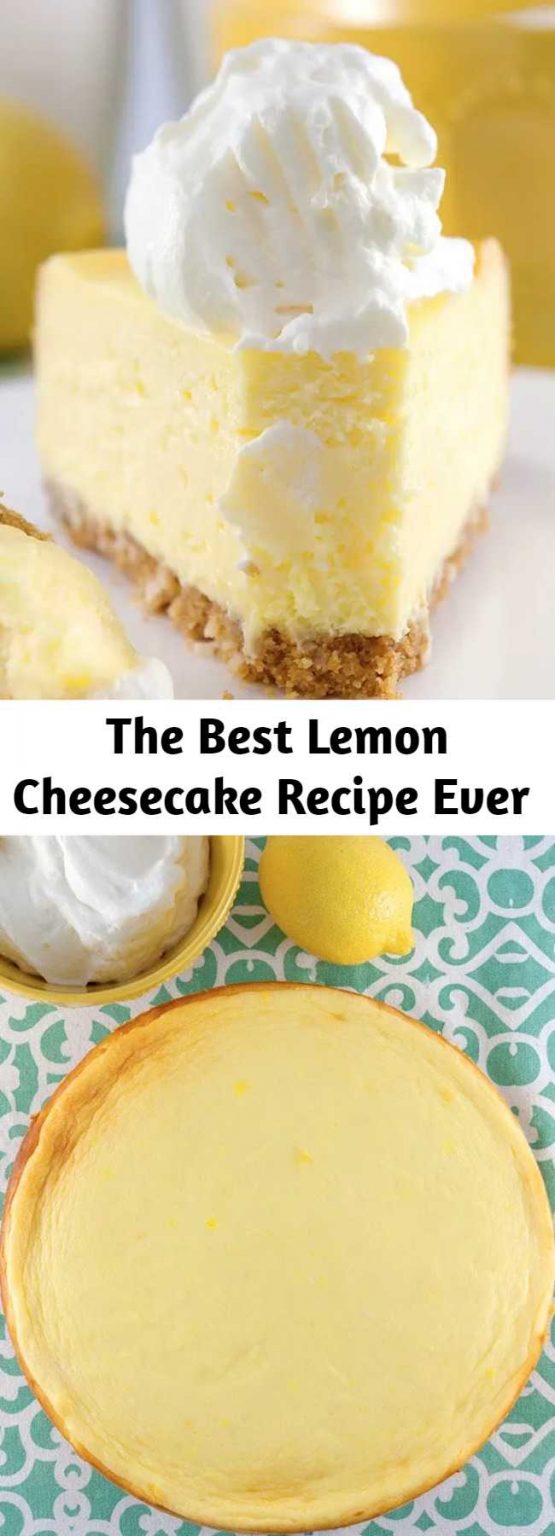 The Best Lemon Cheesecake Recipe Ever Mom Secret Ingrediets