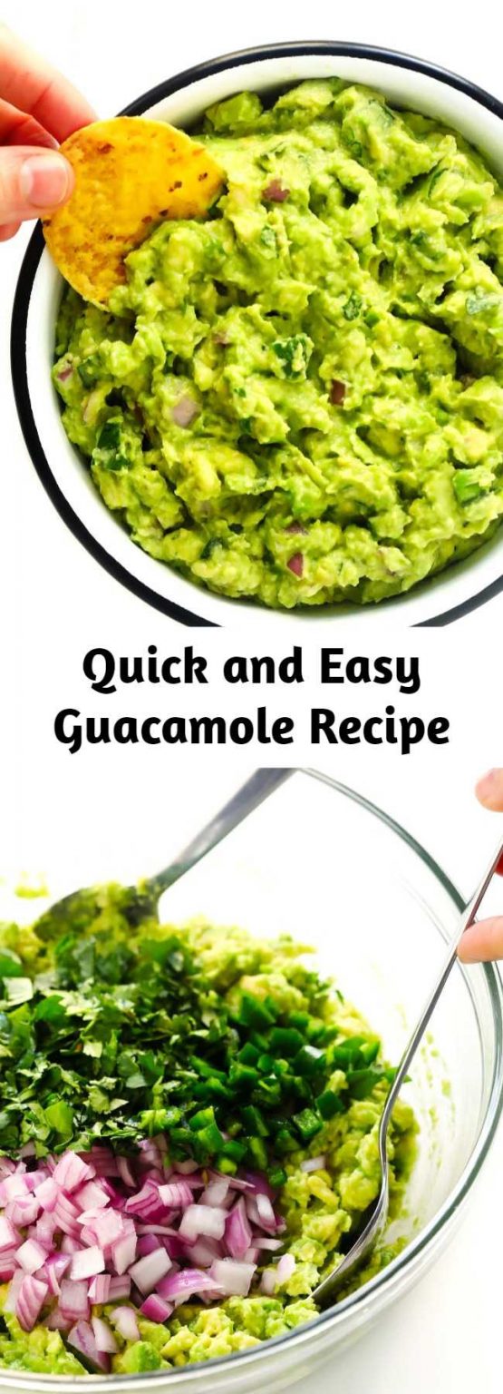 Quick and Easy Guacamole Recipe – Mom Secret Ingrediets