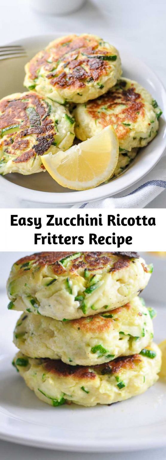 Easy Zucchini Ricotta Fritters Recipe – Mom Secret Ingrediets