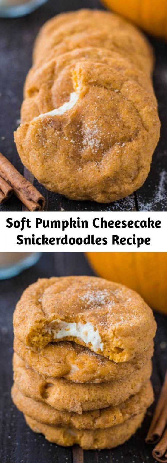 Soft Pumpkin Cheesecake Snickerdoodles Recipe – Mom Secret Ingrediets