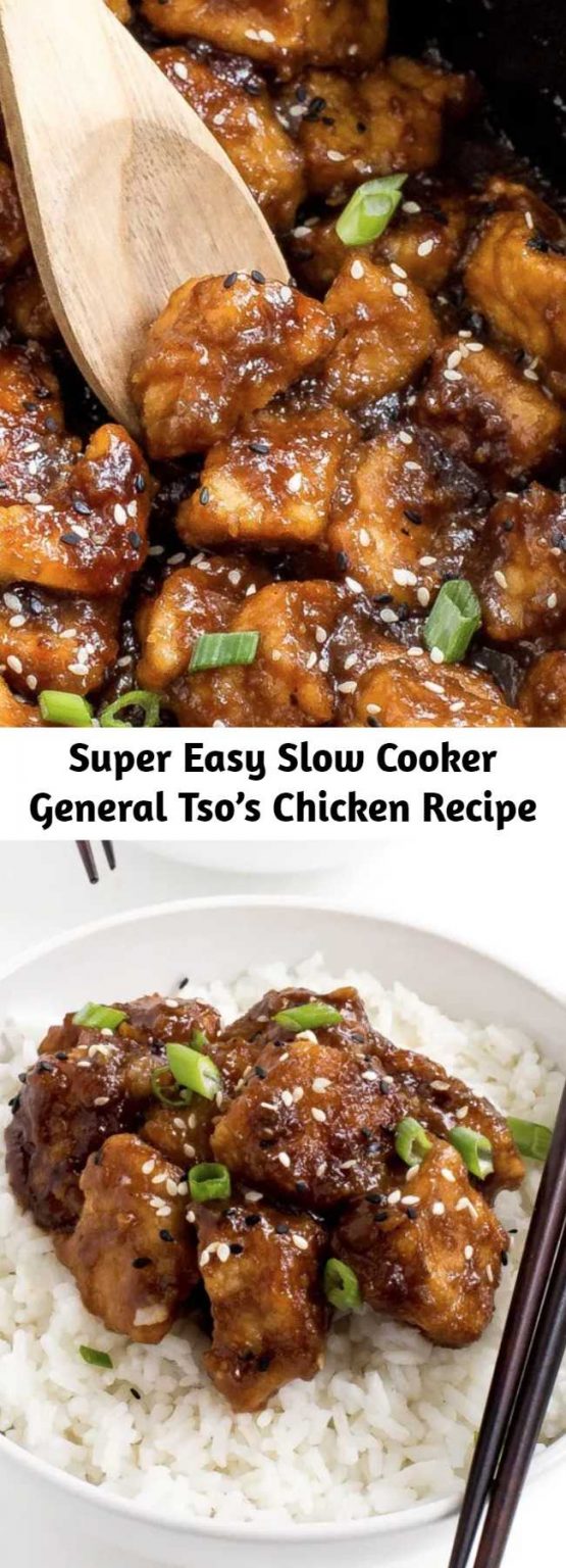 Super Easy Slow Cooker General Tso’s Chicken Recipe – Mom Secret Ingrediets