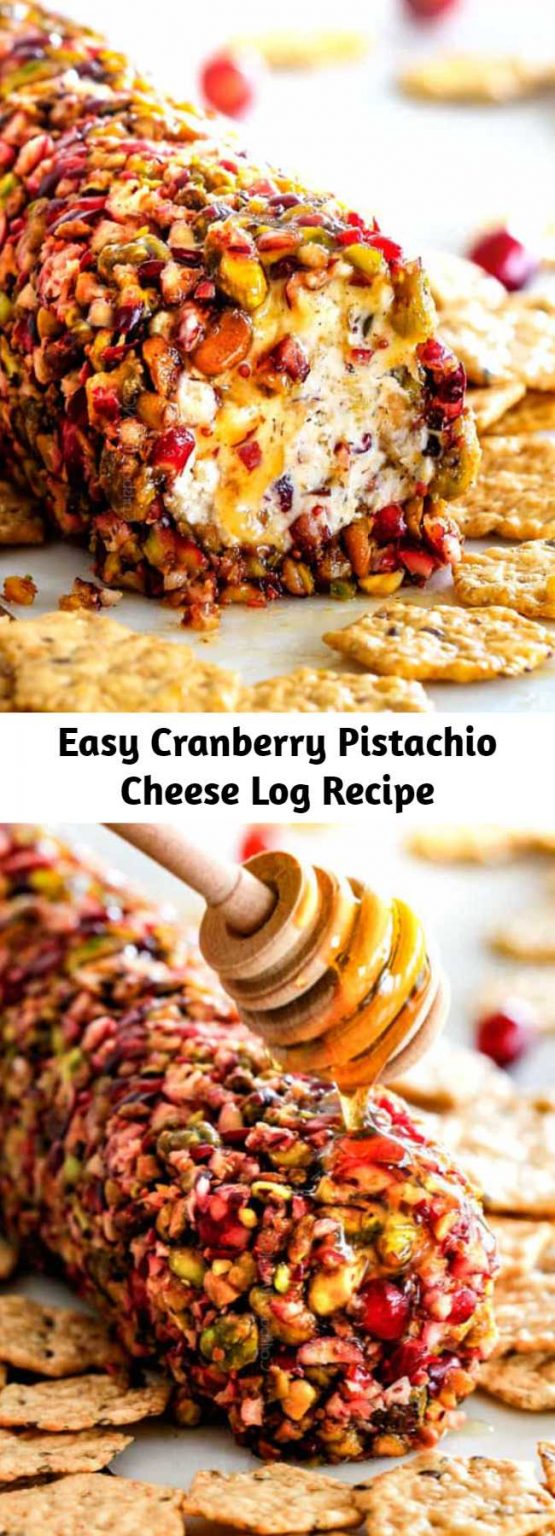 Easy Cranberry Pistachio Cheese Log Recipe – Mom Secret Ingrediets