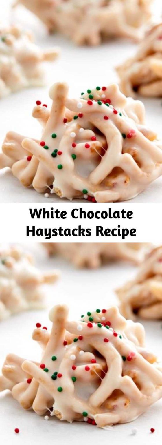White Chocolate Haystacks Recipe – Mom Secret Ingrediets
