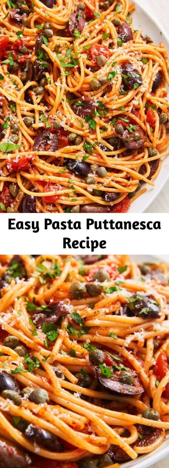 Easy Pasta Puttanesca Recipe Mom Secret Ingrediets