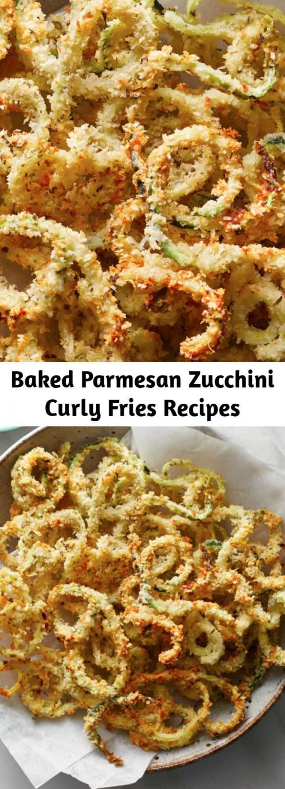 Baked Parmesan Zucchini Curly Fries Recipe – Mom Secret Ingrediets