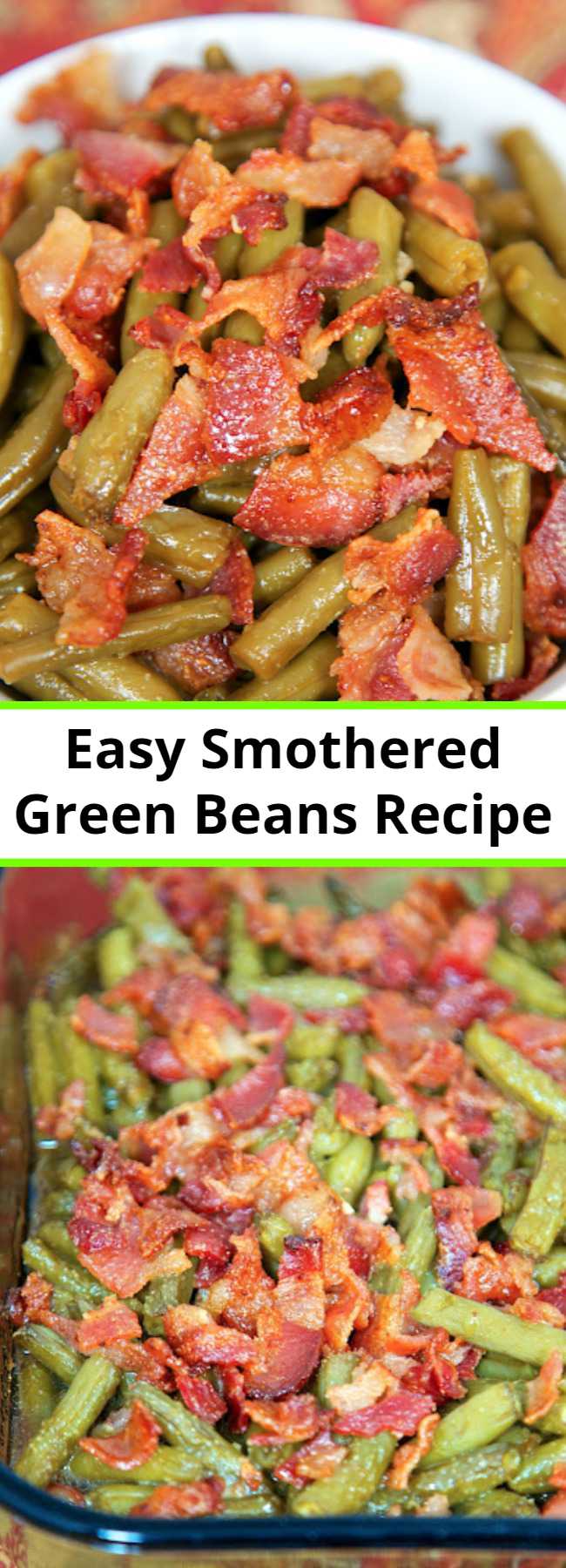 Easy Smothered Green Beans Recipe – Mom Secret Ingrediets