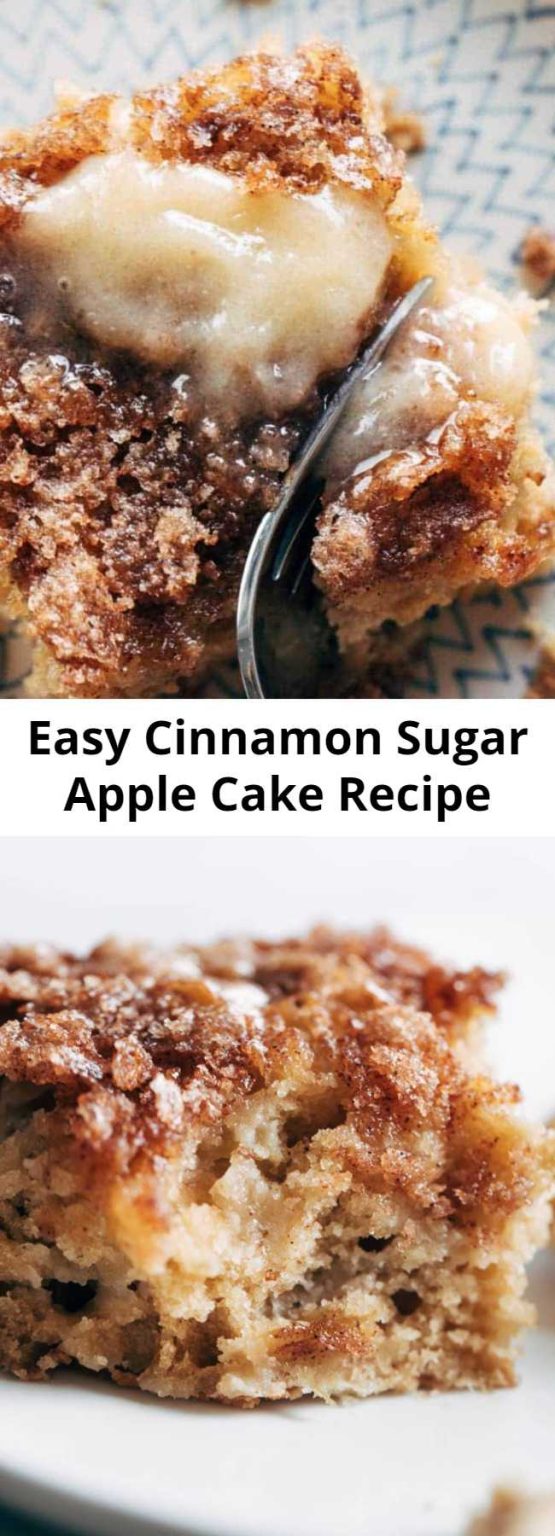 Easy Cinnamon Sugar Apple Cake Recipe Mom Secret Ingrediets