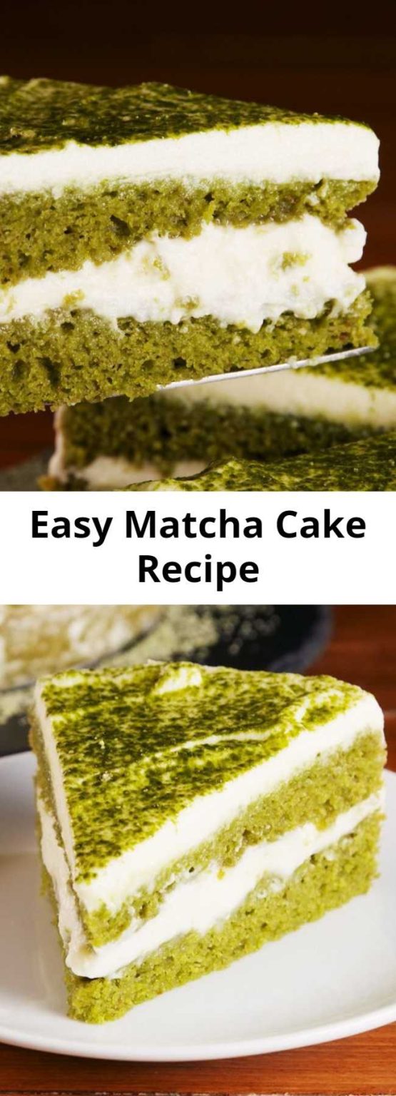 Easy Matcha Cake Recipe – Mom Secret Ingrediets