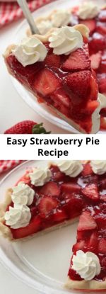 Easy Strawberry Pie Recipe – Mom Secret Ingrediets