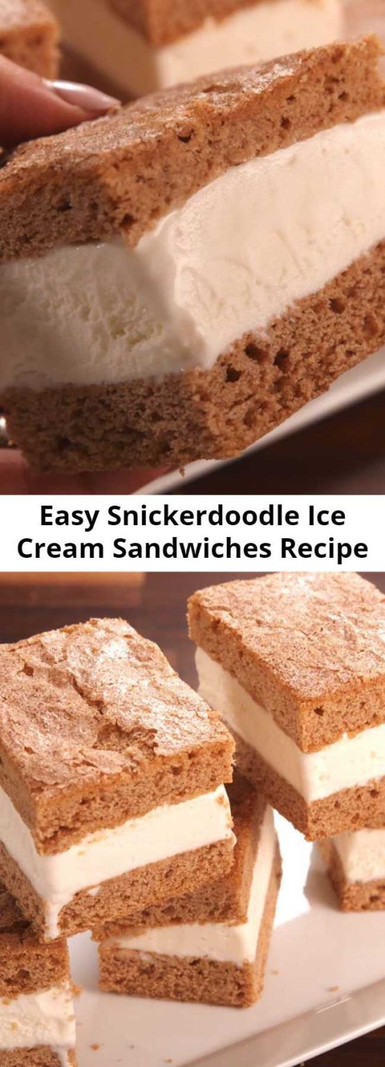 Easy Snickerdoodle Ice Cream Sandwiches Recipe Mom Secret Ingrediets 6081