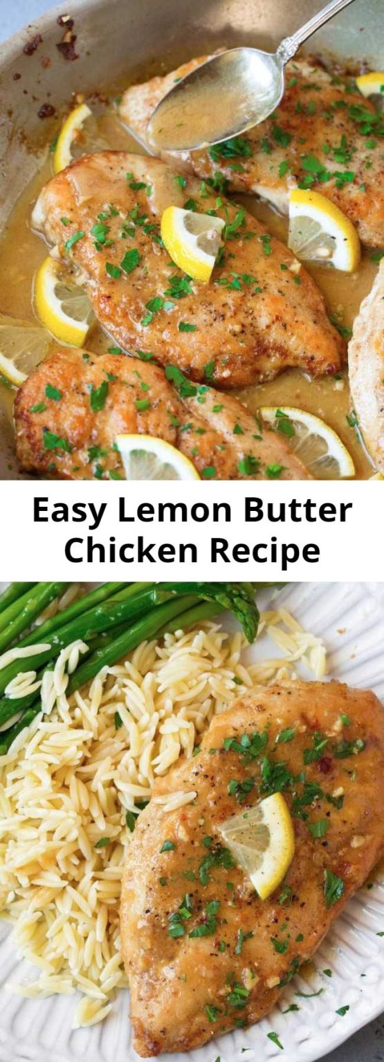 Easy Lemon Butter Chicken Recipe – Mom Secret Ingrediets