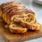 A golden, flaky Apple Kringle pastry with spiced apple filling and vanilla glaze, perfect for Fall Snacks And Desserts or cozy weekend Breads And Pastries.