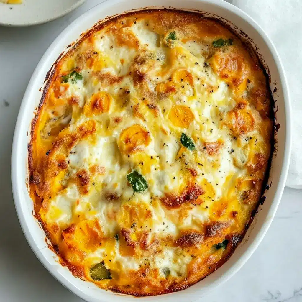 Best Fall Breakfast Recipe – Cozy Sweet Potato Egg Casserole for Cool Mornings3 A golden-baked Casserole With Sweet Potatoes featuring fluffy eggs, turkey sausage, and melted cheese — the perfect Easy Breakfast For Family or cozy Healthy Breakfast Dinner for fall mornings.