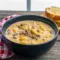 Bowl of Creamy Cheeseburger Macaroni Soup, loaded with tender pasta, melted cheese, and seasoned hamburger meat, perfect for fans of Mac Soup Recipes, Macaroni Cheese Soup Recipes, Soup Recipes With Hamburger Meat, and other cozy comfort-style meals.