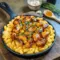 Creamy chicken mac and cheese served in a cozy bowl showcasing a rich, cheesy finish perfect for high-protein comfort food lovers.