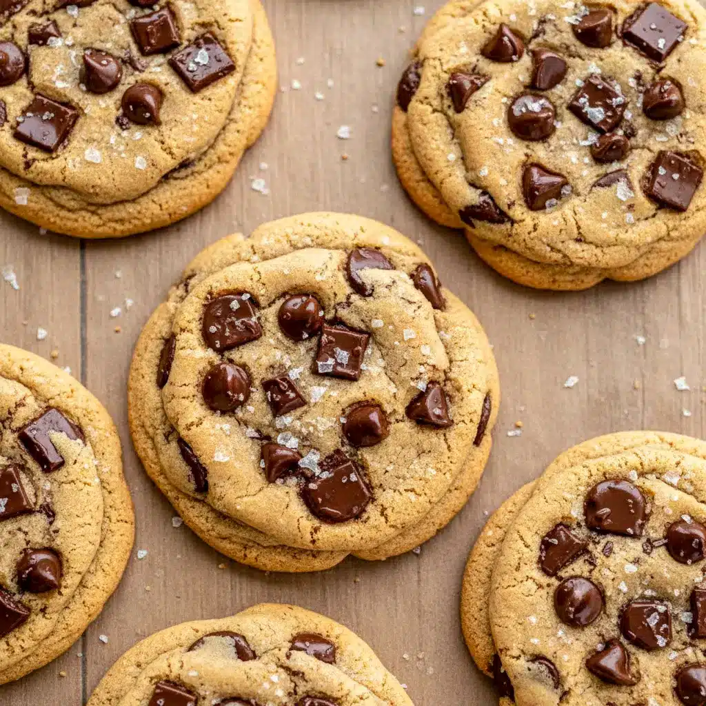 Plate of thick, chewy chocolate chip protein cookies with a wholesome, bakery-style finish, perfect for a nutritious snack or post-workout treat.