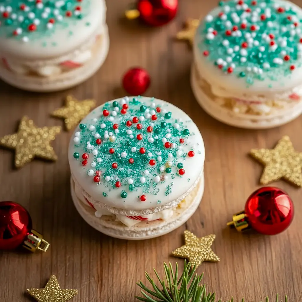 Decorated green Fun Holiday Treats To Make shaped like trees, a festive Christmas Recipe Dessert perfect for gifting as Macaron Gift Ideas, featuring cute Holiday Macarons Christmas designs, ideal Xmas Macarons for parties, great for Christmas Baking To Sell, styled as a mini Macaron Christmas Tree, inspired by a fun Christmas Macaroons Recipe, and matching cozy Christmas Themed Baking aesthetics.