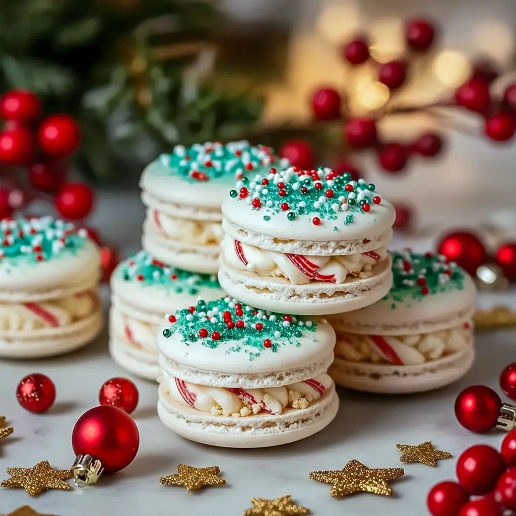 Decorated green Fun Holiday Treats To Make shaped like trees, a festive Christmas Recipe Dessert perfect for gifting as Macaron Gift Ideas, featuring cute Holiday Macarons Christmas designs, ideal Xmas Macarons for parties, great for Christmas Baking To Sell, styled as a mini Macaron Christmas Tree, inspired by a fun Christmas Macaroons Recipe, and matching cozy Christmas Themed Baking aesthetics.