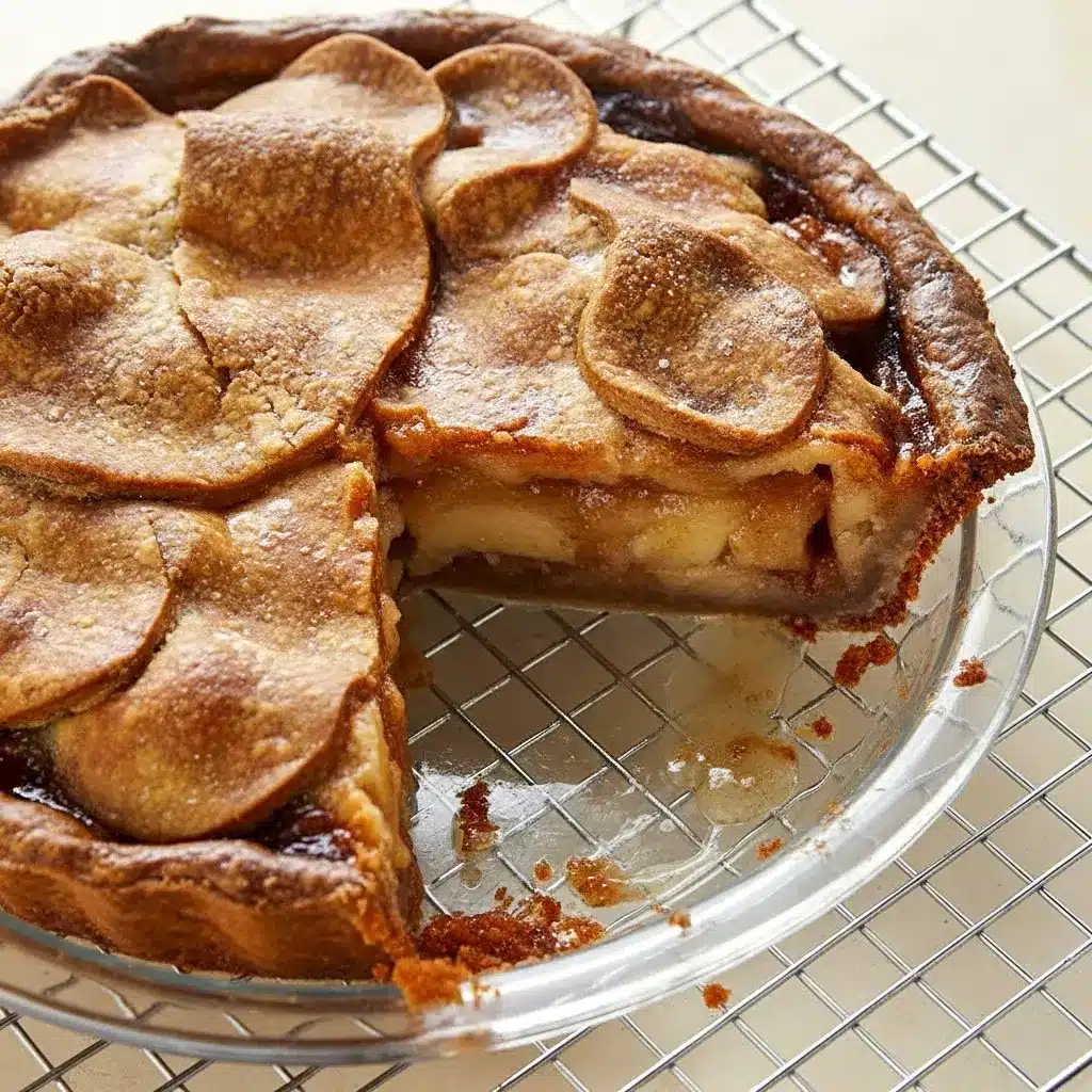 Slice of Gingerbread Apple pie with spiced crust and tender filling, styled for How To Make Pie inspiration, surrounded by Delicious Pies and festive Sweets Treats, perfect for Holiday Baking, creative Apple Recipes, cozy dessert spreads inspired by Boulangerie, alongside favorites like Bundt Cake and playful flavors such as S'mores.