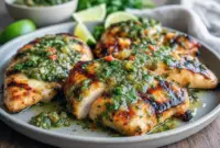 Chicken Main Dishes featuring grilled salsa verde chicken topped with melty pepper jack cheese, served hot and fresh with vibrant herbs for a bold Summer Recipes Dinner idea that fits Health Dinner Recipes, Chicken Dishes Recipes, Low Carb Rezepte, Chicken Dinner Recipes, and flavorful Main Dish Recipes that make you say I Love Food, even if you usually prefer Turkey Dishes.