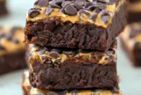 Fudgy baked pumpkin brownies sliced into bars, inspired by Chocolate Pumpkin Pb Protein Bars, ideal for Pumpkin Protein Brownies and wholesome Healthy Brownies With Pumpkin Puree for snacks or post-workout treats.