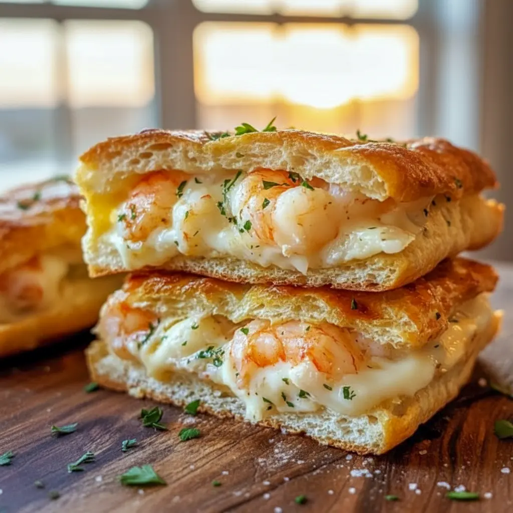 Golden baked seafood biscuit melts filled with creamy shrimp and crab, inspired by Shrimp And Crab Meat Recipes and simple Canned Tiny Shrimp Recipes, served warm as flaky Shrimp Biscuits that feel like a comforting twist on classic Shrimp And Biscuits.