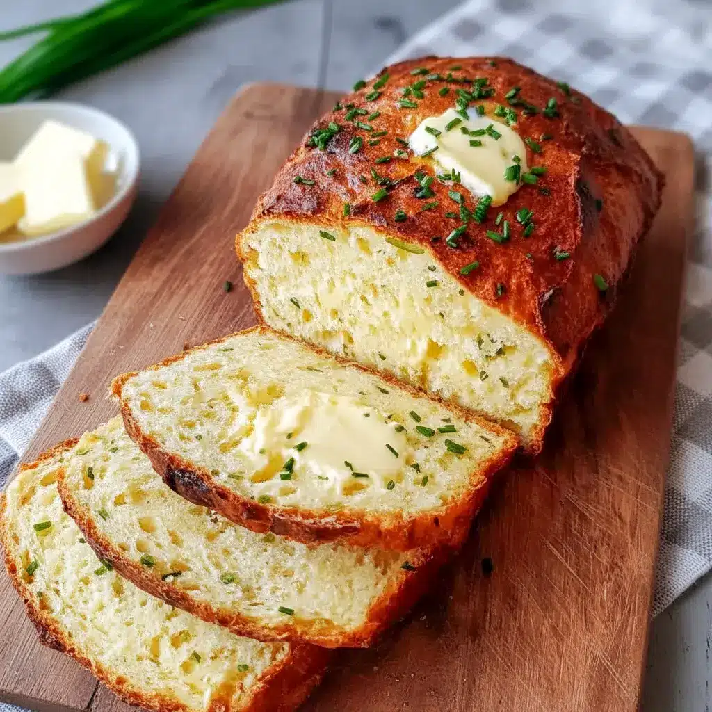 Freshly sliced Cottage Cheese Bread Recipe loaf with a golden crust and tender interior, showcasing a protein-packed Easy Healthy Bread ideal for low-carb sandwiches and toasting.