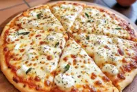 This Pizza Cottage Cheese base features a golden, baked Low Carb Pizza Crust topped with melted cheese and fresh toppings, showcasing a high-protein Cottage Cheese Crust perfect for healthy homemade pizza.