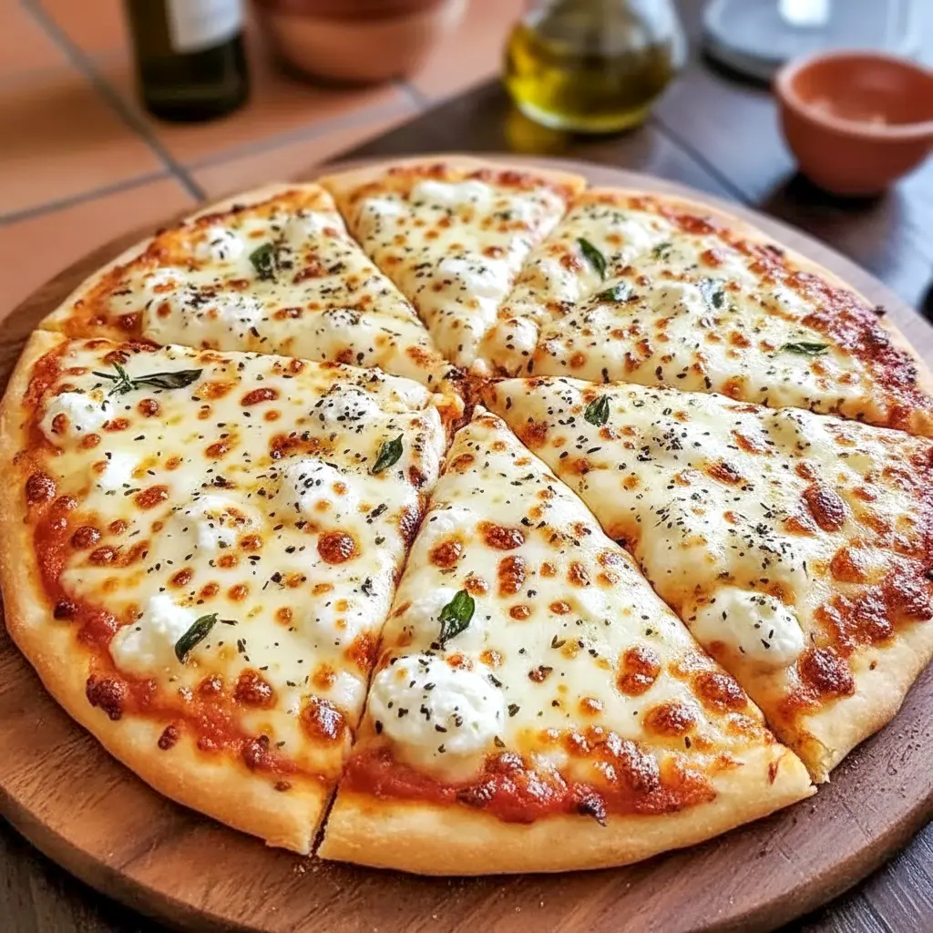 This Pizza Cottage Cheese base features a golden, baked Low Carb Pizza Crust topped with melted cheese and fresh toppings, showcasing a high-protein Cottage Cheese Crust perfect for healthy homemade pizza.