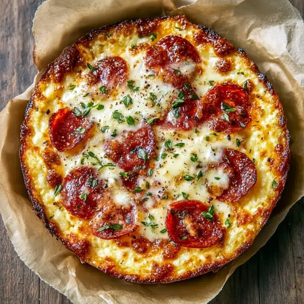 Baked Pizza Cottage Cheese bowl with marinara, melted mozzarella, bell peppers, and spinach — a colorful, protein-packed twist on Heart Healthy Pizza and creative Meals Using Cottage Cheese.