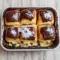 Delicious Boston Cream Pie stuffed Hawaiian Rolls filled with cream and topped with chocolate, perfect for Quick Desserts and indulgent Sweet Treats Desserts.