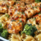 Chicken Bowtie Pasta tossed in glossy lemon cowboy butter sauce with golden chicken breast pieces, bowtie pasta, and vibrant broccoli, styled as one of the most irresistible Yummy Dinners and easy Chicken Breast Recipes for weeknights.