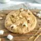 Freshly baked Fluffernutter Protein Cookie with gooey marshmallows and peanut butter flavor, a delicious Protein Cookie For One and cozy Healthy Fluffernutter dessert idea.