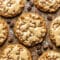 Warm and chewy Vanilla Brown Sugar Oatmeal Latte Cookies with Espresso Icing stacked with creamy espresso glaze and rich brown sugar flavor, perfect Treats With Coffee and cozy Vanilla Baked Goods lovers crave.