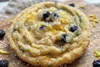 A soft and chewy batch of Lemon Blueberry Cookies makes the perfect Yummy Treat for spring and summer baking.